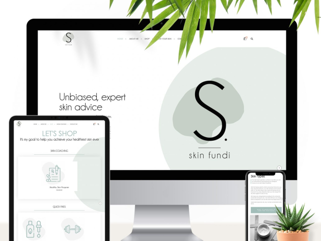 Skin Fundi’s online presenc